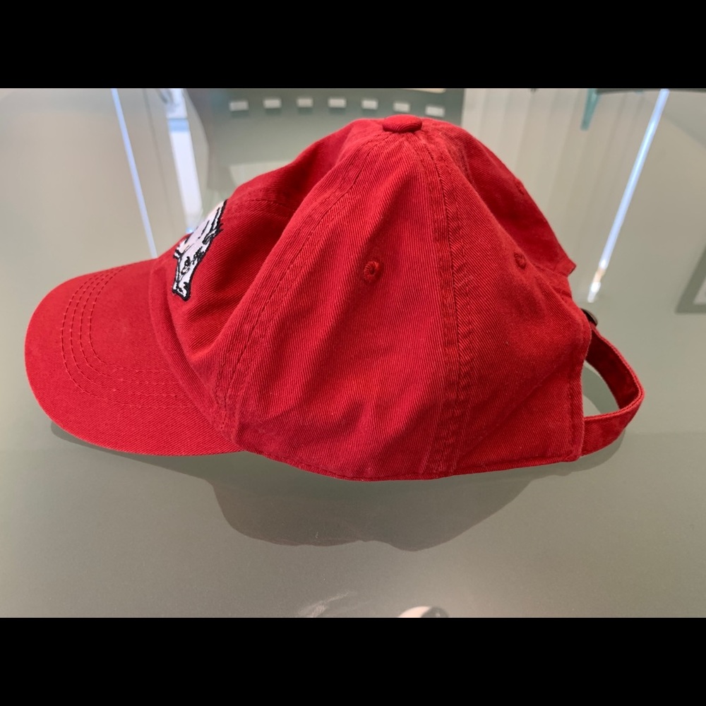Arkansas Razorbacks Red Adjustable Hat-*New* - Picture 2 of 5